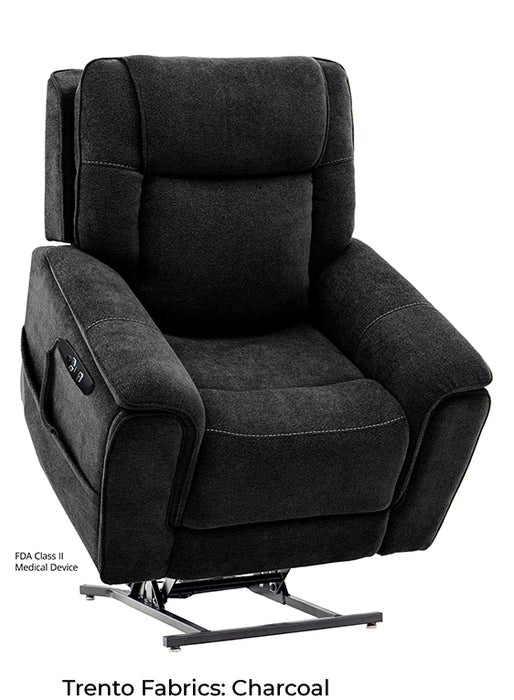 Mega Motion Trento Fabric TRIO MEZZO Power Lift Recliner