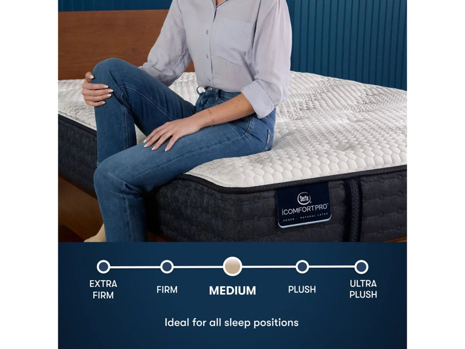 iComfortPro Chelsea Medium 12" Mattress by Serta