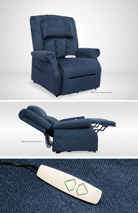 Mega Motion Trio Tenacity XL Power Lift Recliner with Heat and Massage