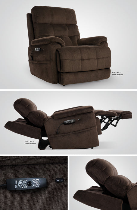 Mega Motion Elevato Infinite-Position Power Lift Recliner with Heat and Massage