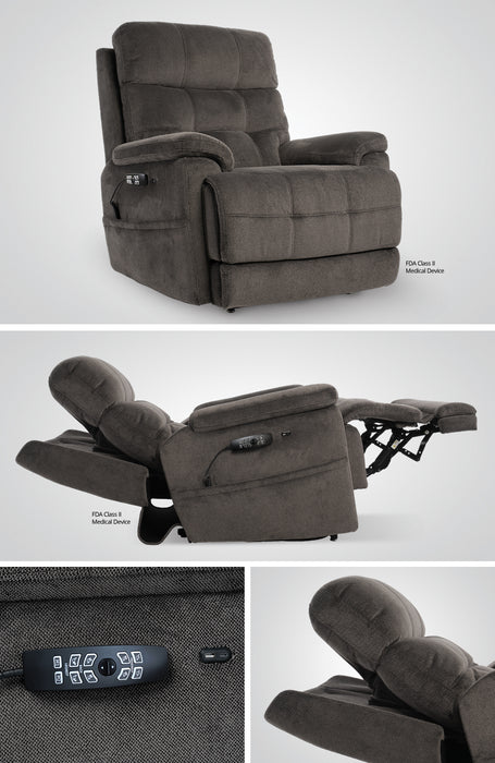 Mega Motion Elevato Infinite-Position Power Lift Recliner with Heat and Massage