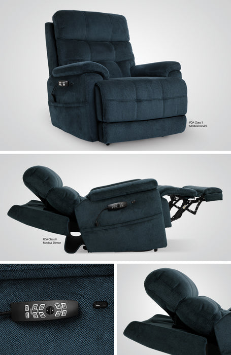 Mega Motion Elevato Infinite-Position Power Lift Recliner with Heat and Massage