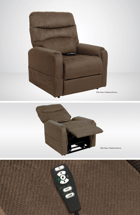 Mega Motion TRIO INVIGORATE Power Lift Recliner with Heat & Massage