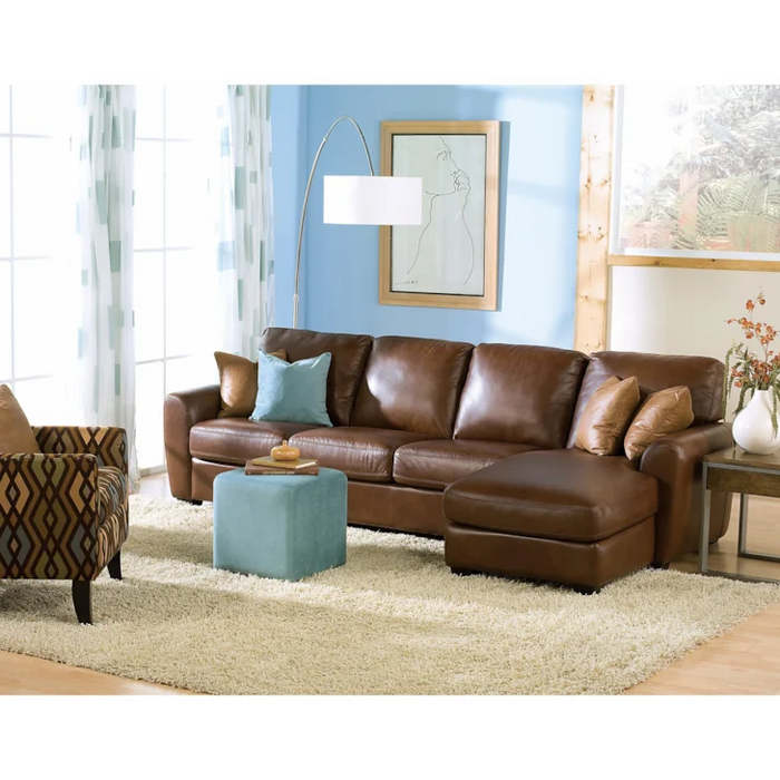 Connecticut Contemporary Sectional Sofa with RHF Chaise by Palliser