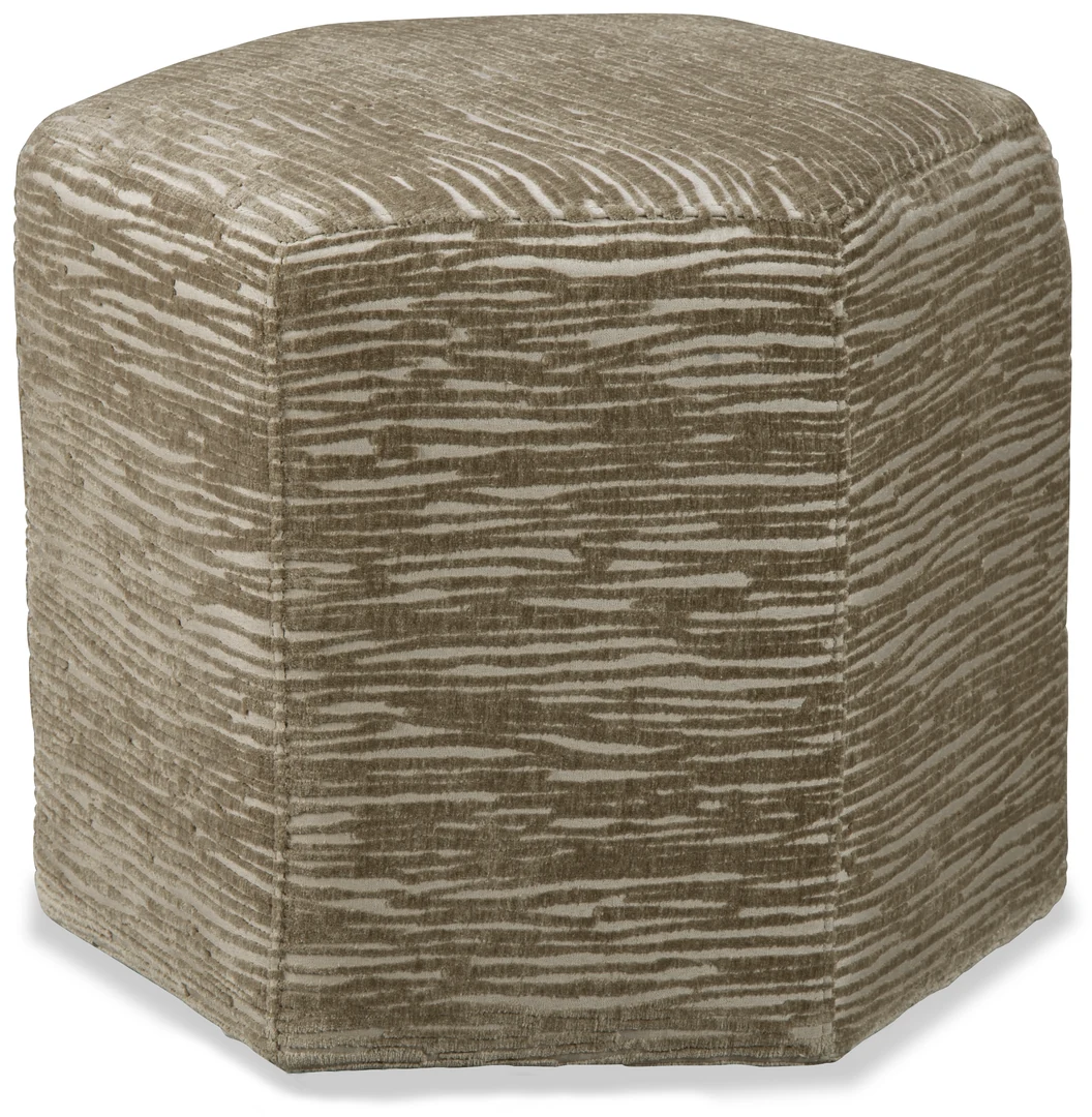 Hex Ottoman 043200 by Craftmaster — manufacturer reference upholstery