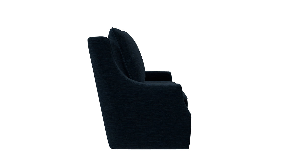 Birdie Swivel Chair in Milano 23 by Craftmaster — side manufacturer visualization, Milano 23