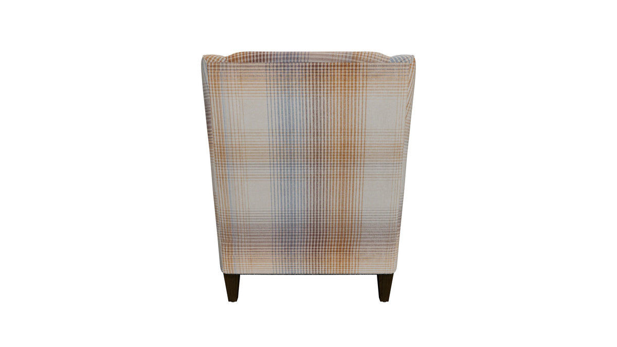 Corbin Chair in Kolter 03 by Craftmaster — back manufacturer visualization, Kolter 03, Molasses finish