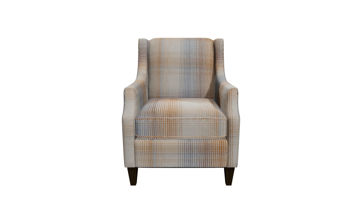Corbin Chair in Kolter 03 by Craftmaster — front manufacturer visualization, Kolter 03, Molasses finish