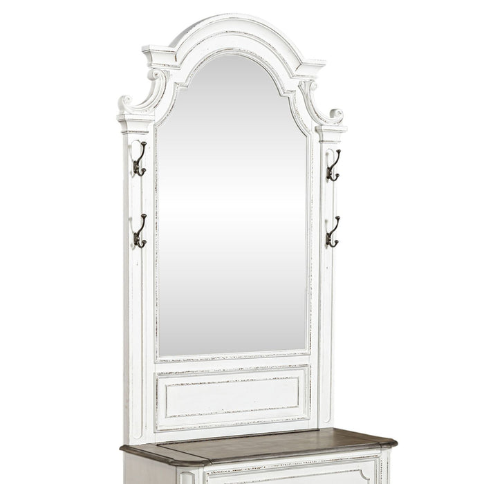 Magnolia Manor - Hall Tree Top - White