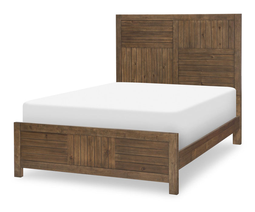 Summer Camp - Panel Headboard - Full - Tree Brown