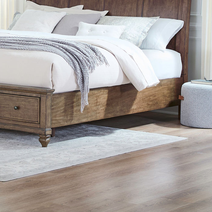 Twin Lakes - Storage Bed Rails - Chestnut