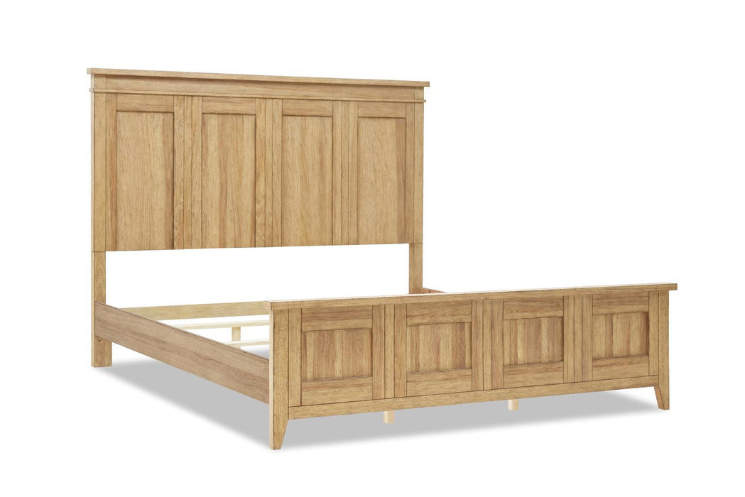 Today's Traditions - King Panel Headboard - Natural Hickory