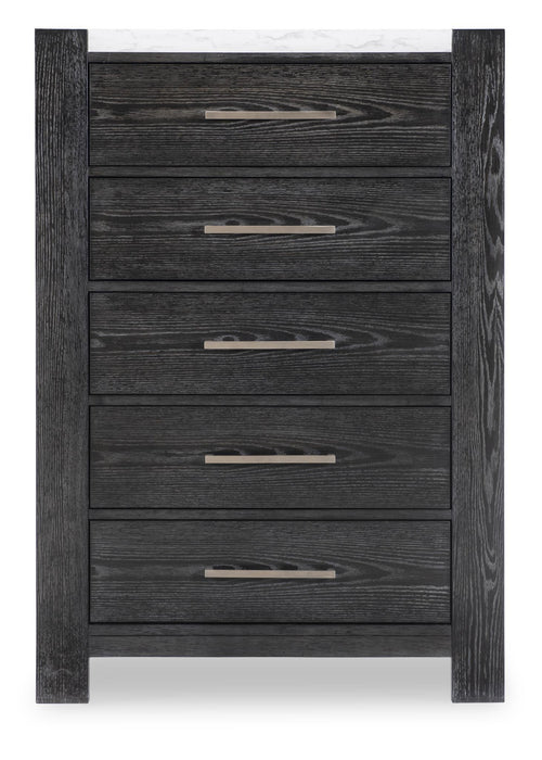 Horizons - 5 Drawers Chest - Espresso
