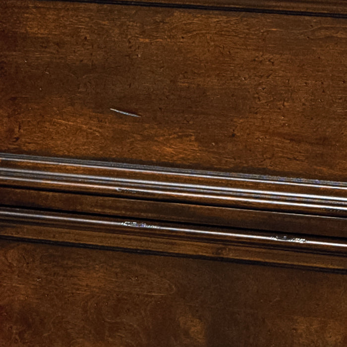 Arbor Place - Queen Sleigh Footboard - Dark Brown