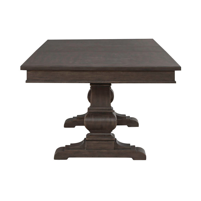 Paradise Valley - Trestle Table Base - Dark Brown