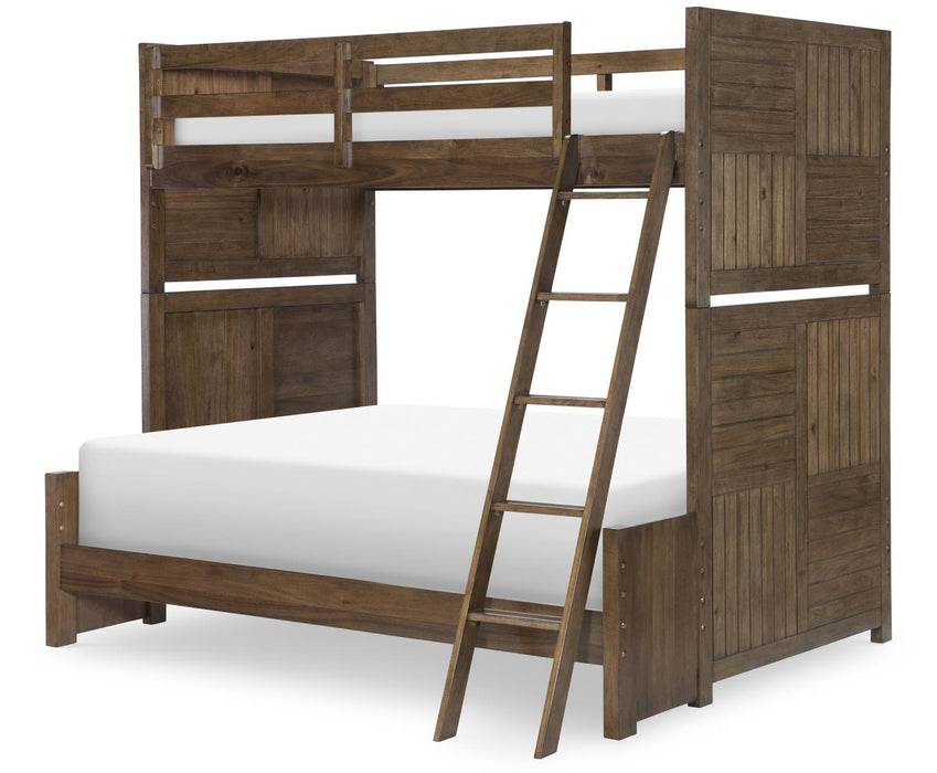Summer Camp - Full Size Bottom Bunk Extention - Tree House Brown