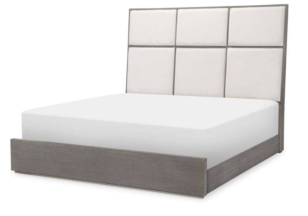 Terra Luna - Panel Footboard - King / California King - White Cloud & Nightfall