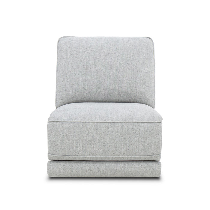 Blake - Armless Recliner P2 & Zero Wall - Estero Smoke