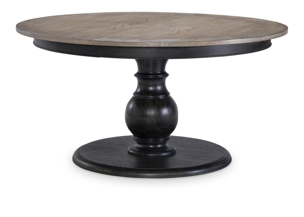 Halifax - Round Table Base - Flax And Java