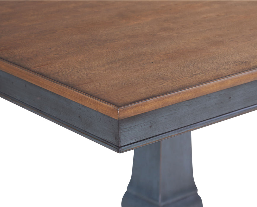 Americana - Dining Table Base - Corduroy Blue