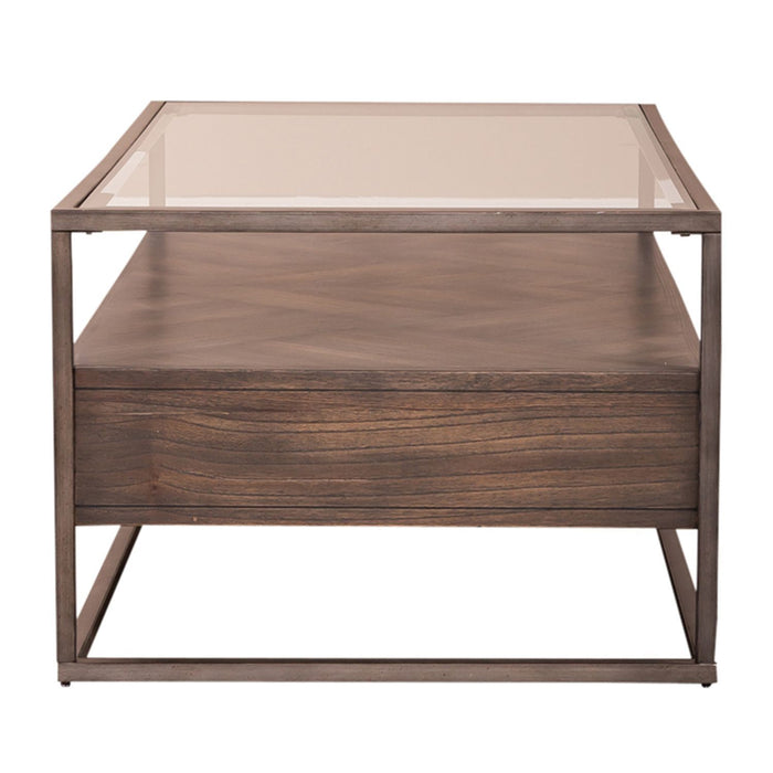 Jamestown - Rectangular Cocktail Table - Tobacco