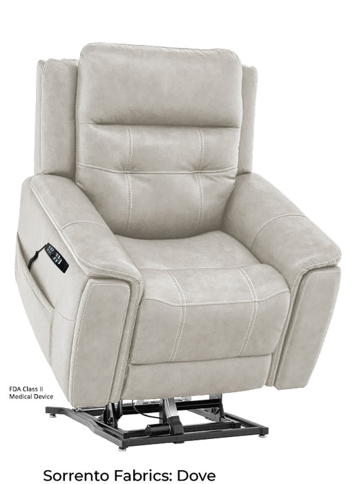 Mega Motion iNFI ELITE Zero-Gravity Power Lift Recliner in Top Grain Leather