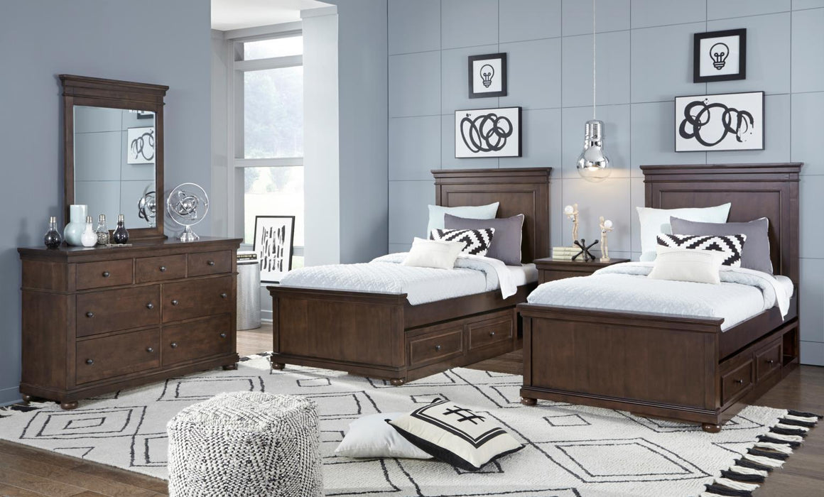 Canterbury 2.0 - Underbed Storage Unit - Warm Cherry