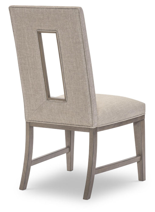 Castalia - Upholstered Side Chair (Set of 2) - Slate Stone