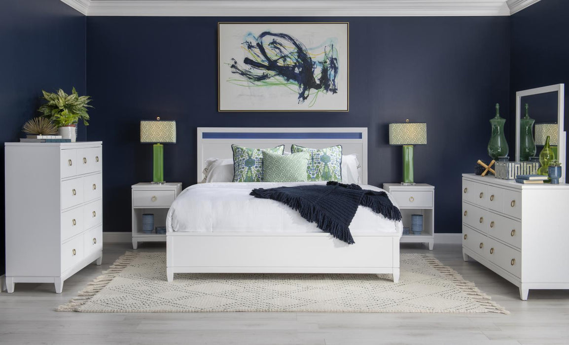Summerland - King Panel Headboard - White