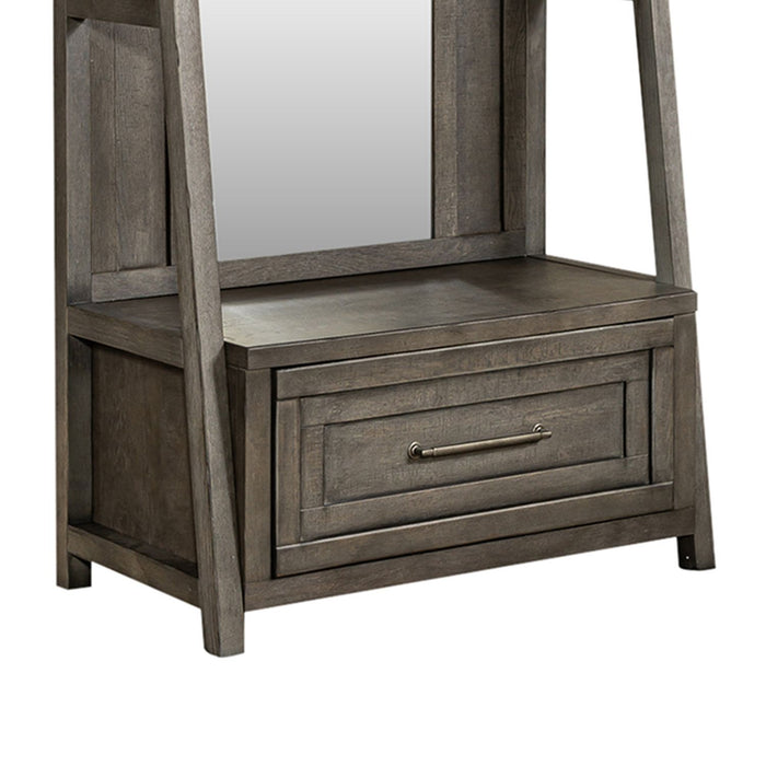 Modern Farmhouse - Hall Tree Base - Gray