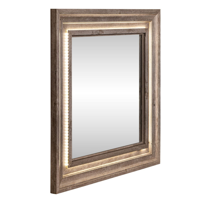 Horizons - Lighted Mirror - Graystone