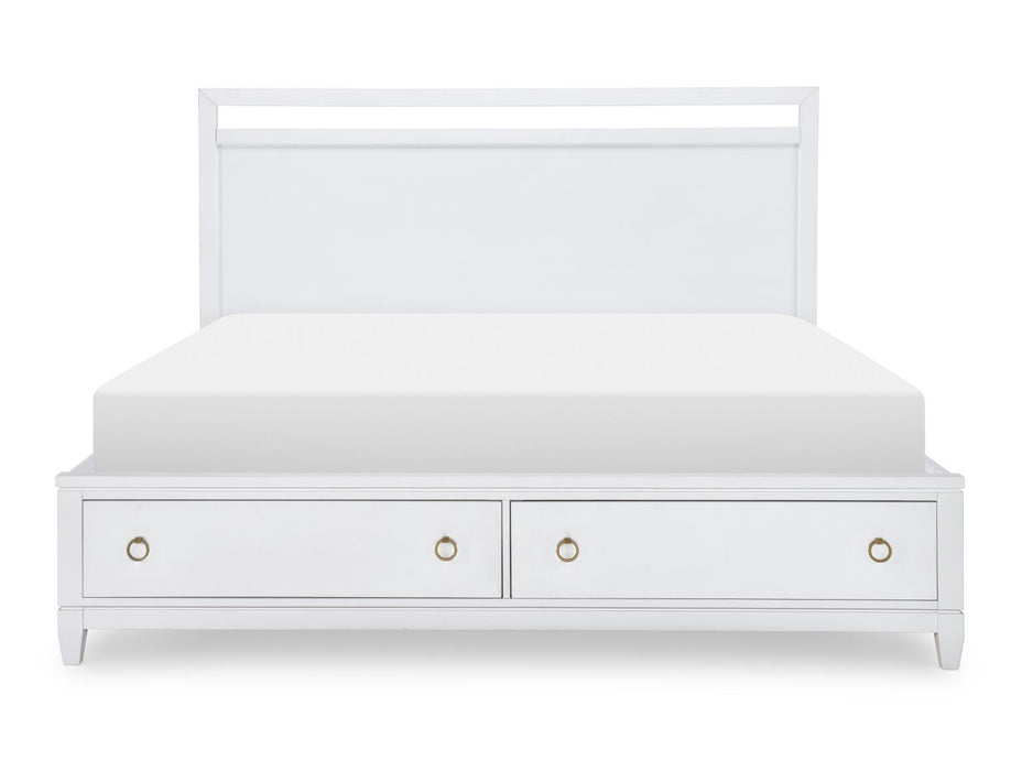 Summerland - Storage Rails California King - Pure White