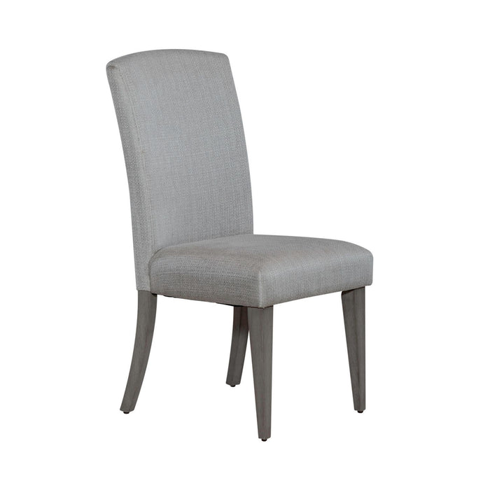 Palmetto Heights - Upholstered Side Chair (RTA) - Shell White & Driftwood