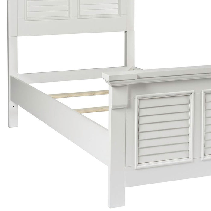 Summer House - Youth Panel Bed Rails - White