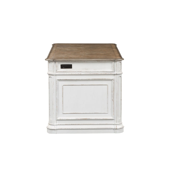 Magnolia Manor - Jr Executive Desk Top - White