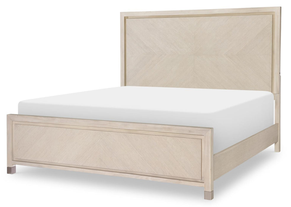 Bliss - Queen Panel Footboard - Soft Cashmere