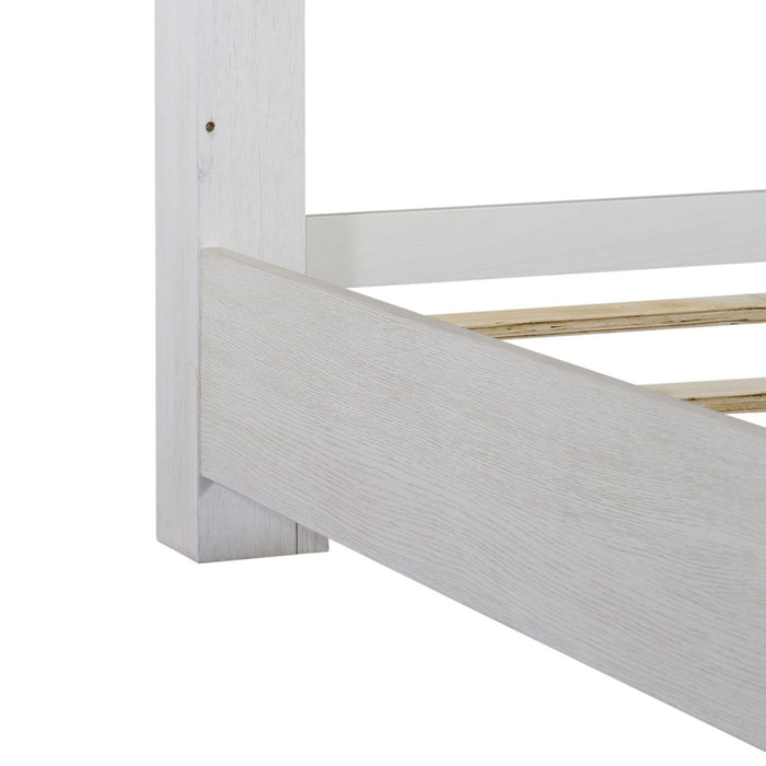 Mirage - California King Panel Rails - White