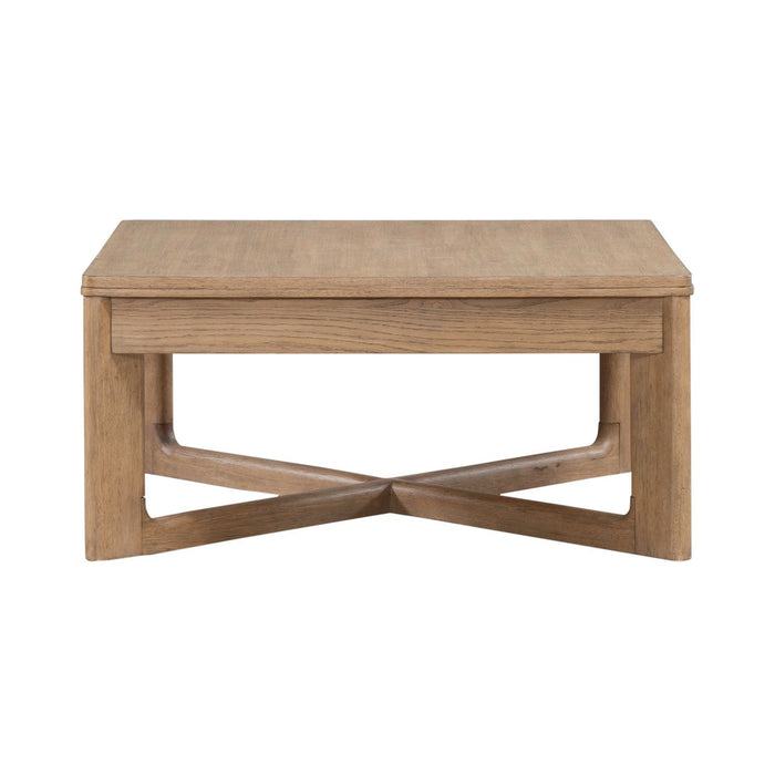 Ballentine - Square Cocktail Table - Brown
