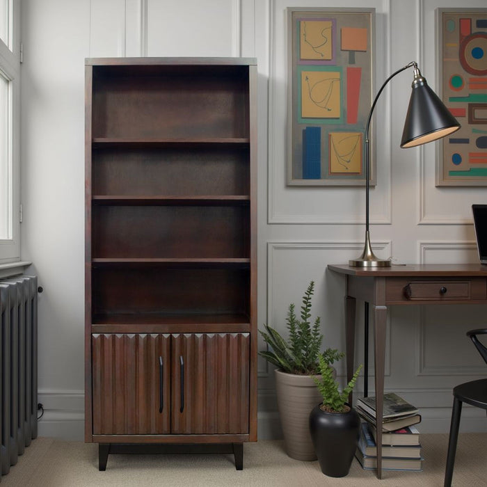 Radiance - Bookcase Pier With 5 Storage Areas