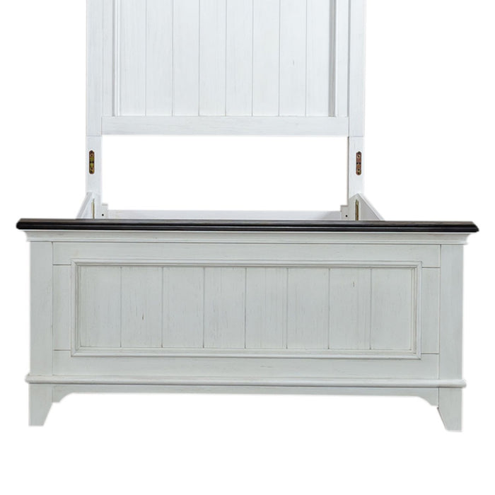 Allyson Park - Twin Panel Footboard - White