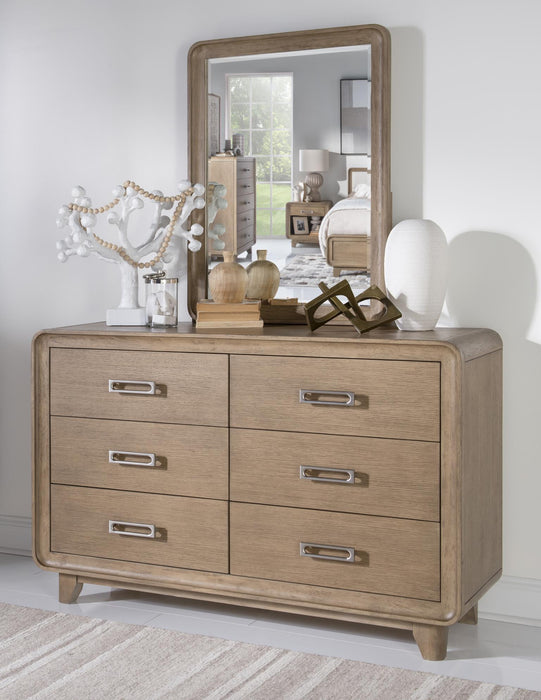 Theo - 6 Drawer Dresser - Desert Oak
