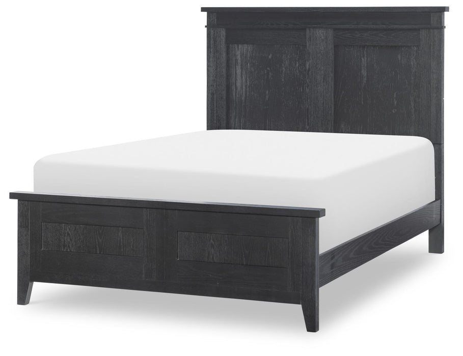 Today's Traditions - Full Panel Footboard With Slats - Blacksmith