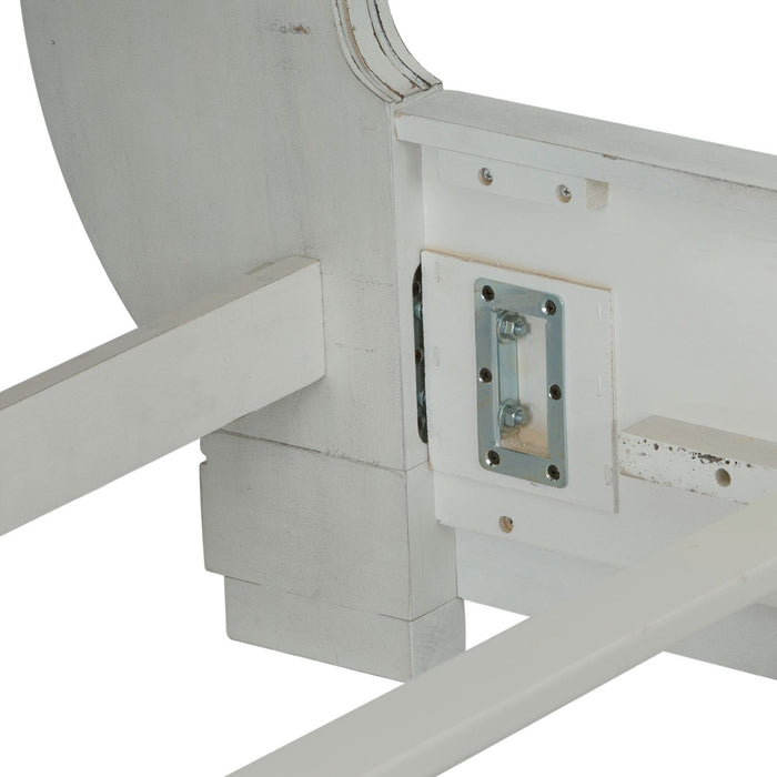 Abbey Park - California King Sleigh Bed Rails - White