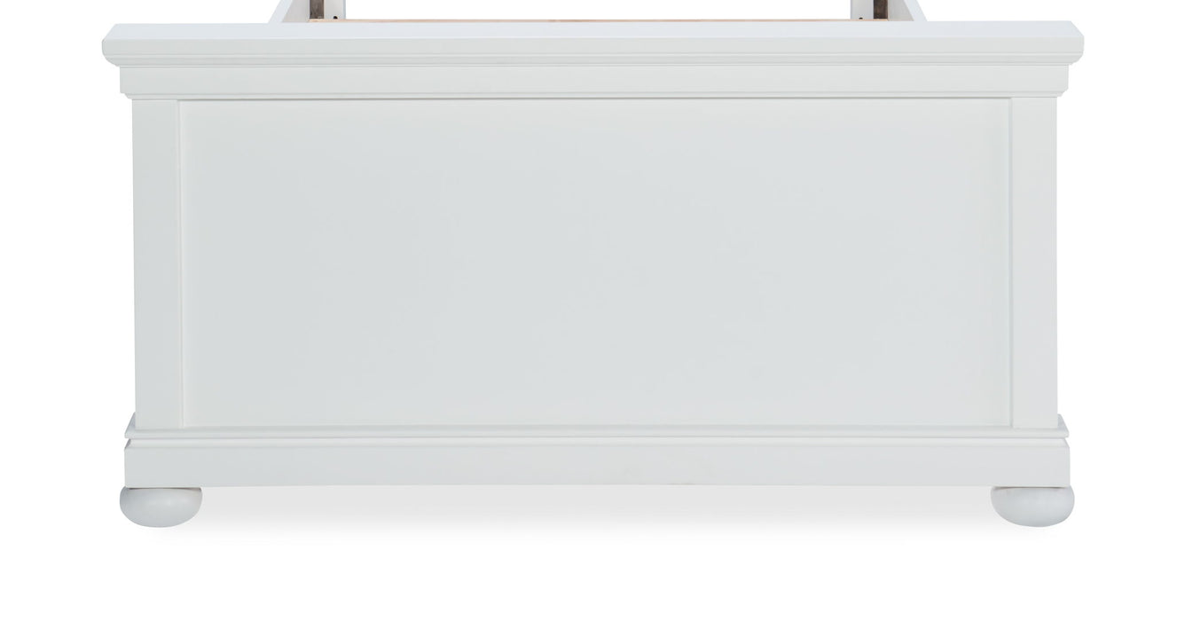 Canterbury - Twin Panel Footboard With Slat Roll - White