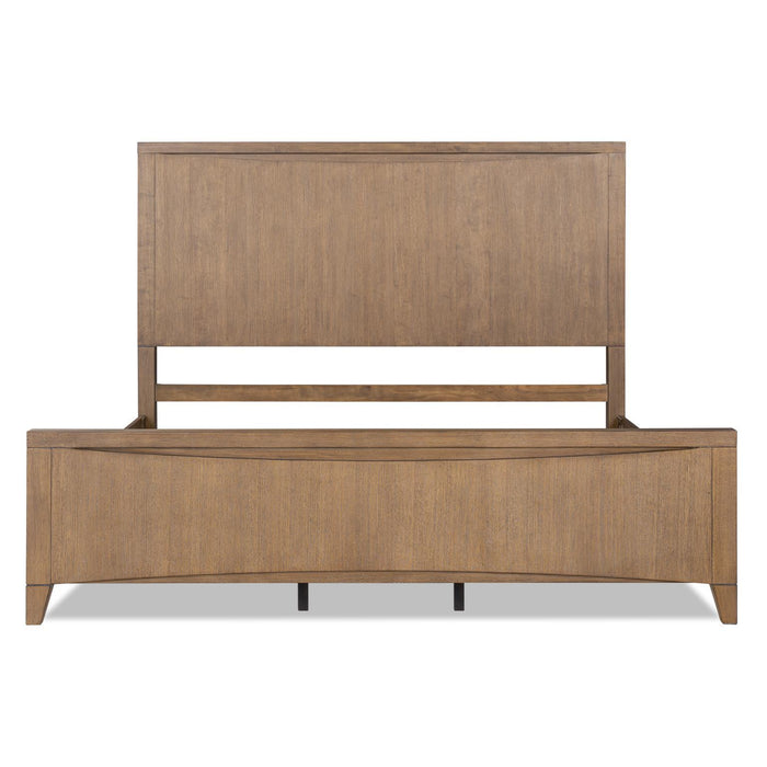 Horizons - Complete Panel Bed - Tweed