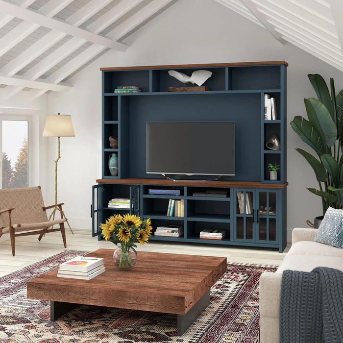 Nantucket - Hutch - Blue Denim / Whiskey