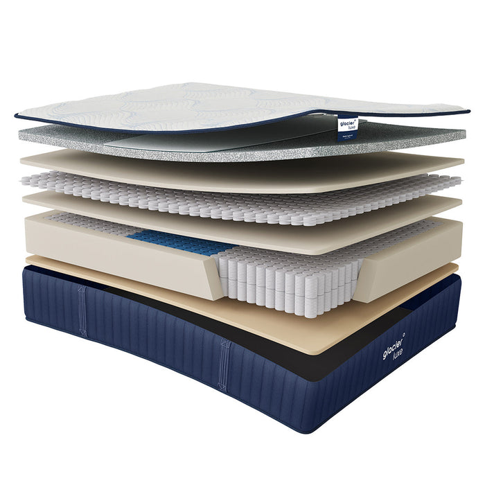 glacier° Luxe Peak Hybrid Extra Firm Mattress