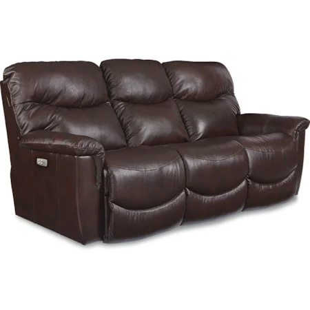 James Casual Power Reclining Sofa with Power Headrests & USB Ports by La-Z-Boy