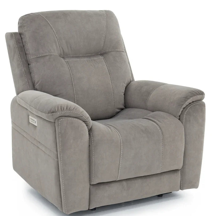 Triple Power Recliner - Arula Elephant  by Warehouse M