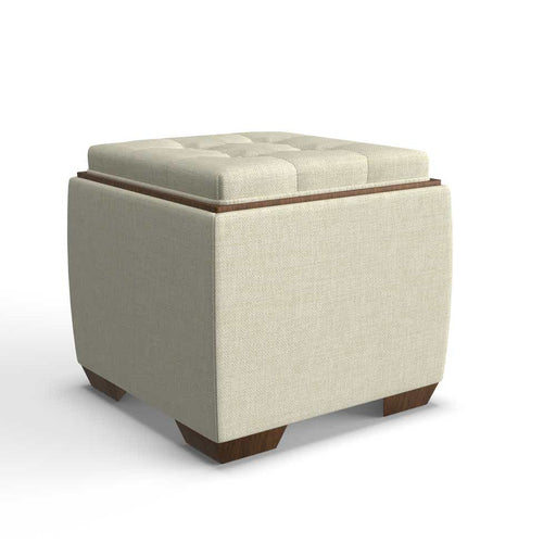Leo Storage Ottoman by La-Z-Boy — manufacturer reference image; upholstery may vary